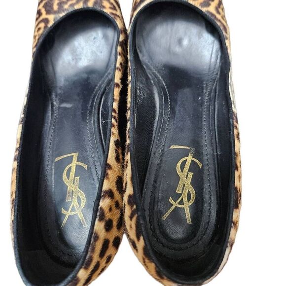 YSL Yves Saint Laurent pump animal print - Picture 6 of 10